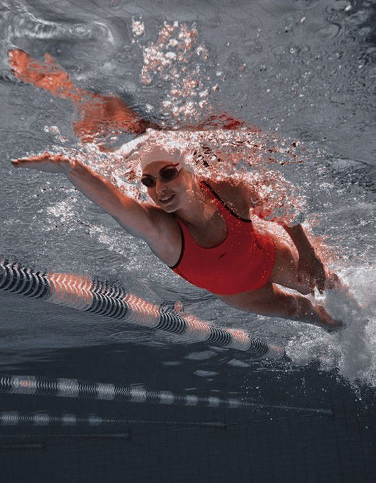 Why do my eyes get blurry when I swim without goggles