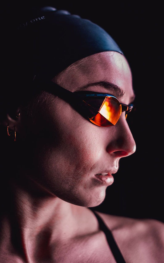 Do you put swim cap on first or goggles