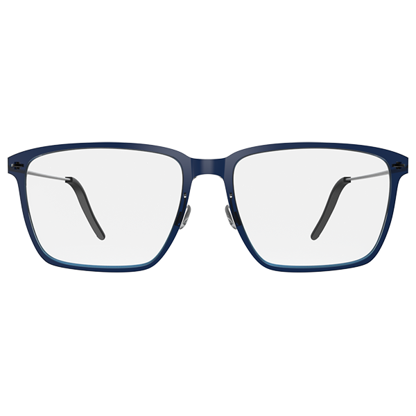 BYUSVS Anti-blue light glasses, featuring a stylish nylon frame and pure titanium temples for both men and women.BYC-YJ001-N1