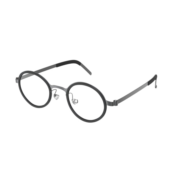 BYUSVS Customizable Lenses Full Frame Titanium Round Vintage Style Men Women BYC-YJ005-T1