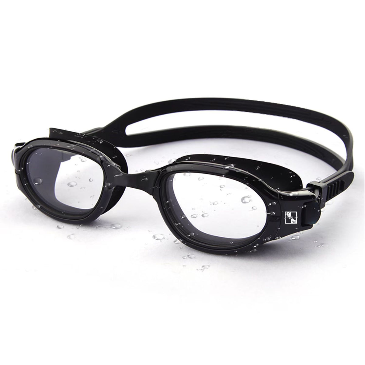 nearsighted swimming goggles BYUSVS Custom Prescription Swimming Goggles, No Leaking, for myopia ad – byusvs